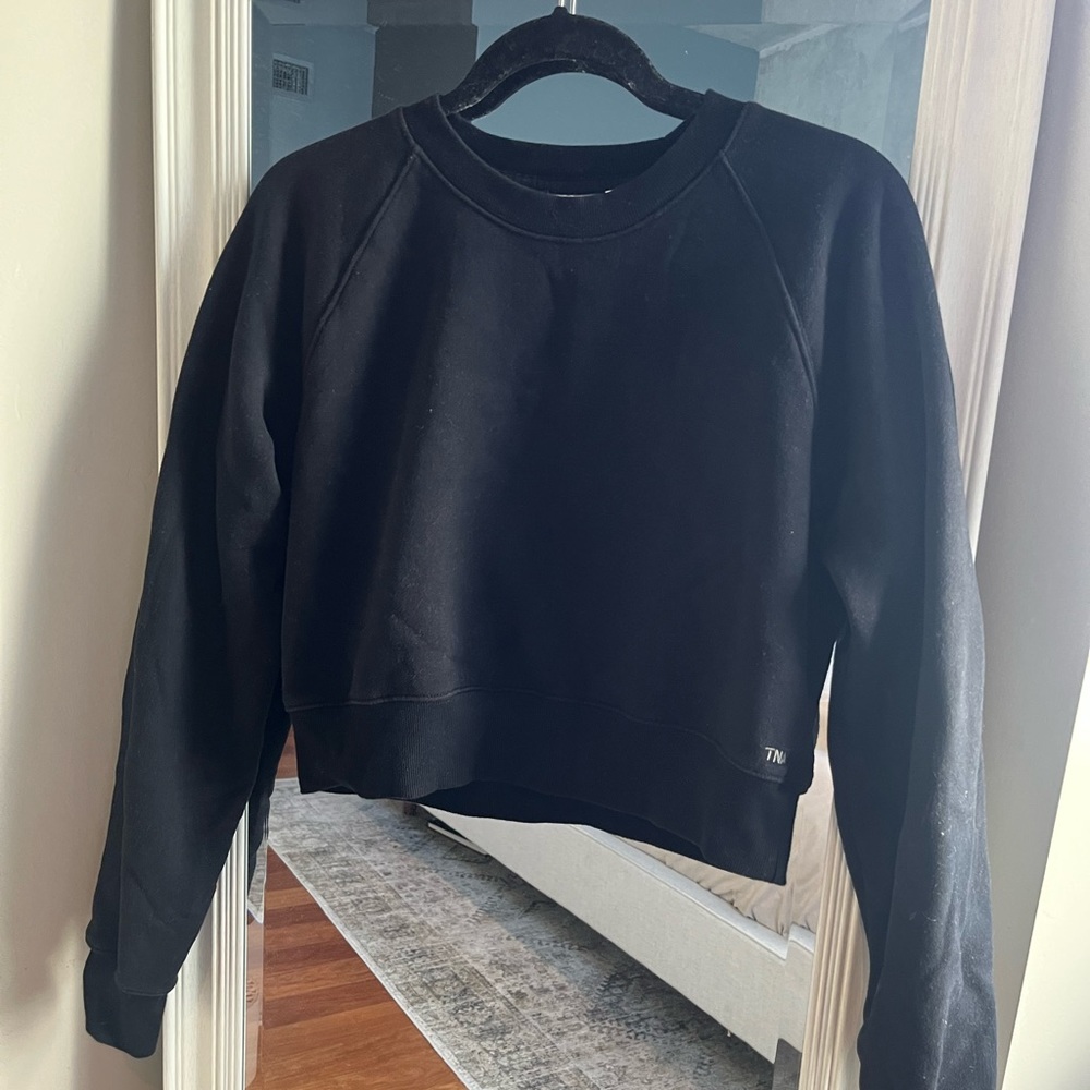 TNA Cozy Fleece Perfect Raglan Sweatshirt